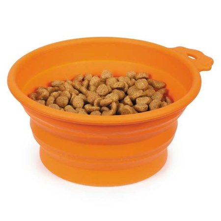 FLY FREE ZONE. Guardian Gear Bend-A-Bowl - Small, Orange FL2147195